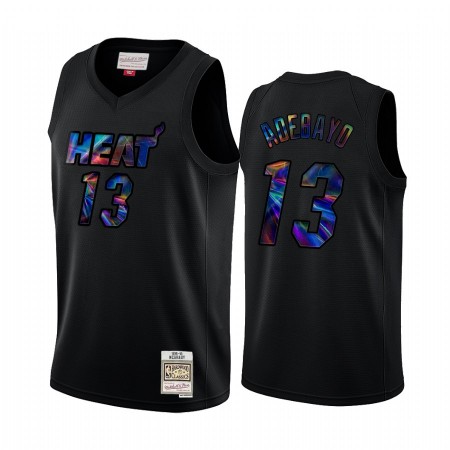 Miami Heat Bam Adebayo 13 Iridescent HWC Collection Miesten Pelipaidat Swingman